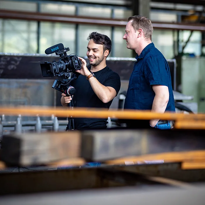 Filmproduktion in Bremen Kundengespräch